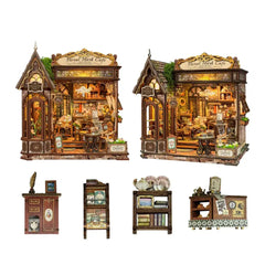 Floral Mark Café DIY Book Nook Kit