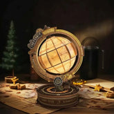 Star Trail Globe DIY 3D Wooden Model