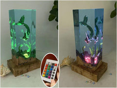 Mermaid Resin Lamp | Mermaid Resin Night Light | Mermaid Gifts | Mermaid Resin Figurines | Girls decor mermaid | Gifts for Valentine's Day( Best Gift 🎁 )