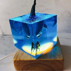 The resin shark night light ( Best Gift 🎁 )