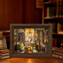 Glimmer Hall DIY Story Frame Puzzle Kit with LED Lights