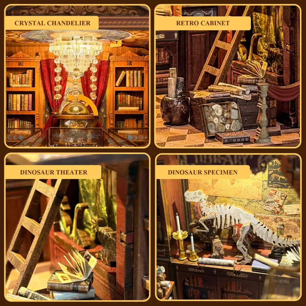 Reading Hall DIY Book Nook Kit