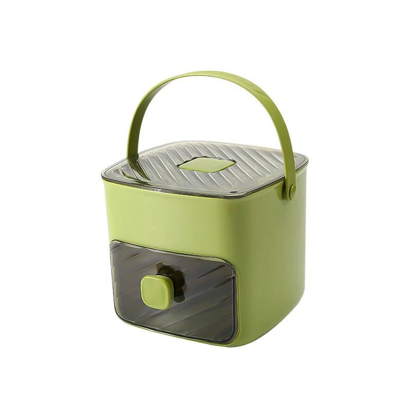 Ice Cube Tray with Storage Bin and Scoop